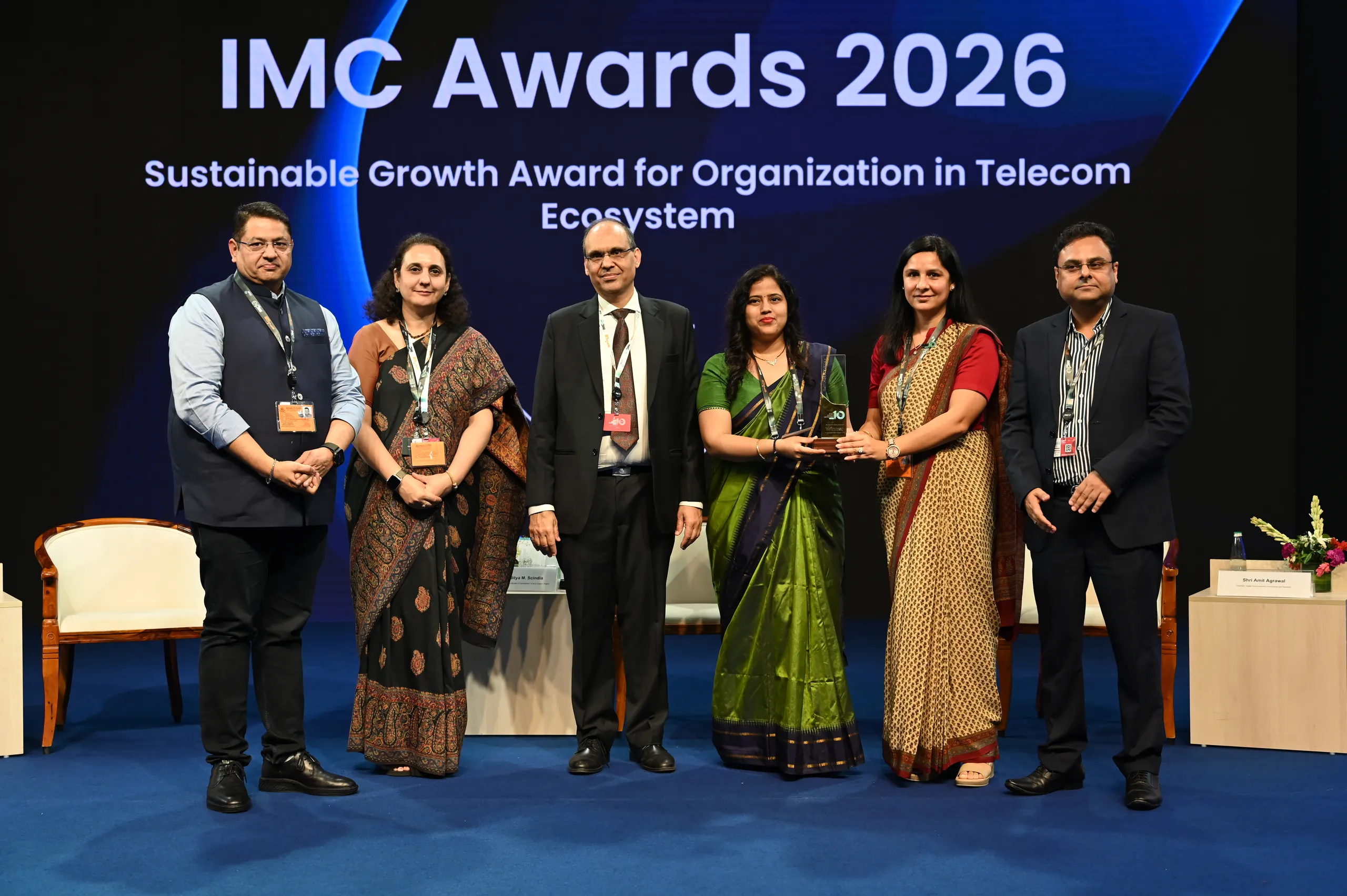 Communications Test Design India Pvt. Ltd. (CTDI) - Sustainable Growth Award for Organization in Telecom Ecosystem